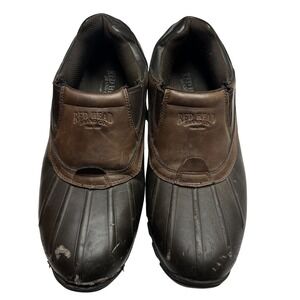 Vintage 2000 Red Head Brand Co. Mens Brown Duck‎ Shoes Loafers Slip On